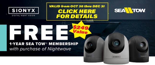 SIONYX Free Sea Tow Membership Promo