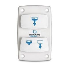 Albin Pump Marine Control Silent Electric Toilet Rocker Switch-small image