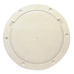 Beckson 8" Non-Skid Pry-Out Deck Plate - Beige - Boat Hatch-small image