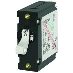 Blue Sea 7222 AcDc Single Pole Magnetic World Circuit Breaker 30amp-small image