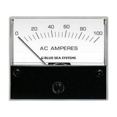 Blue Sea 8258 Ac Analog Ammeter 234 Face, 0100 Amperes Ac-small image