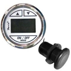 Faria Chesapeake White Ss 2 Depth Sounder WThruHull Transducer-small image