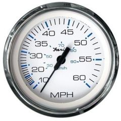 Faria Chesapeake White Ss 4 Speedometer 60mph Mechanical-small image