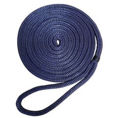 Robline Premium Nylon Double Braid Dock Line 12 X 35 Navy Blue-small image