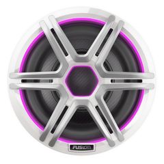 Fusion Apollo 10 Led Marine Subwoofer WSports White Grille-small image