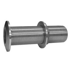 Groco 112 Stainless Steel Extra Long ThruHull Fitting WNut-small image