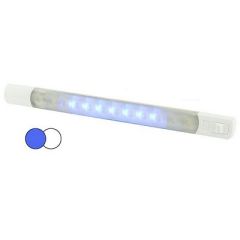 Hella Marine Surface Strip Light WSwitch WhiteBlue Leds 12v-small image