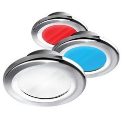 I2systems Apeiron A3120 Screw Mount Light Red, Cool White Blue Chrome Finish-small image