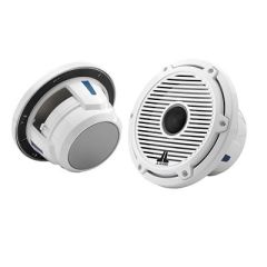 Jl Audio M6 Series 77 Marine Coaxial Speaker WGloss White Classic Grille Black Tweeter Mesh M6770xCGwgw-small image