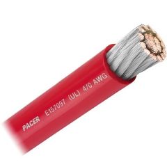 Pacer Red 40 Awg Battery Cable Sold By The Foot-small image