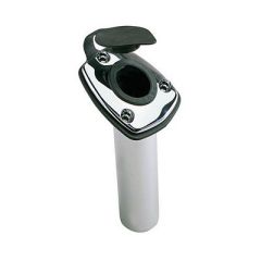 Perko Fishing Rod Holder 65 Degree Angled Flush Mount Chrome Plated Zinc-small image