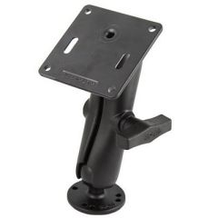 Ram Mount Double Socket Arm W25 Round Base 3625 Square Base-small image