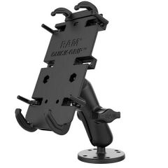 Ram Mount Ram QuickGrip Xl SpringLoaded Phone Mount WDrillDown Base-small image