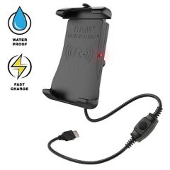 Ram Mount Ram QuickGrip 15w Waterproof Wireless Charging Holder WBall-small image