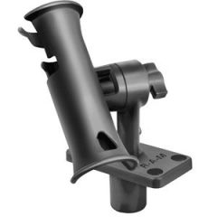 Ram Mount Ram Tube Jr Rod Holder WShort 4 Length Post Spline Flush Mounting Base-small image