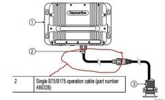 Raymarine A80328 Adapter Cable-small image