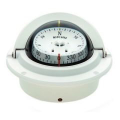 Ritchie F83w Voyager Compass Flush Mount White-small image