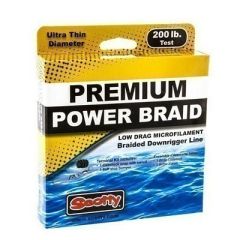 Scotty Premium Power Braid Downrigger Line 200ft Of 200lb Test-small image