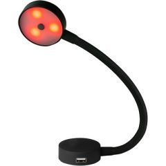 SeaDog Led Flex Neck DayNight Light WUsb Socket Red White Light-small image