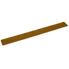 Seadek 4 X 36 3mm Fish Ruler WLaser Logo Mocha Brushed 1016mm X 9652mm X 3mm-small image