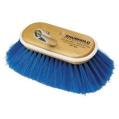 Shurhold 6" Nylon Soft Bristles Deck Brush - Boat Cleaning Supplies-small image