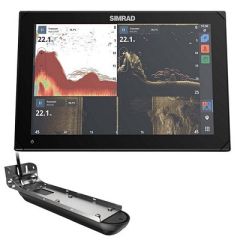 Simrad Nsx 3012 12 Combo Chartplotter Fishfinder WActive Imaging 3In1 Transducer-small image