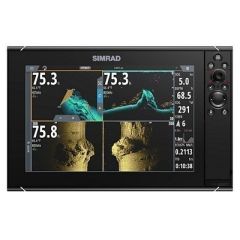 Simrad Nss12 Evo3s Combo MultiFunction ChartplotterFishfinder No Hdmi Video Outport-small image