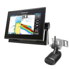 Simrad Go9 Xse Combo WTransom Mount Transducer 83200 Khz-small image