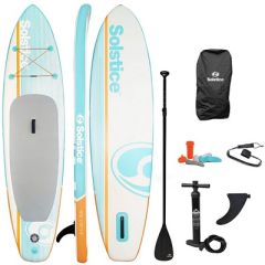 Solstice Watersports 106 Cruiser Inflatable StandUp Paddleboard Kit Orange-small image