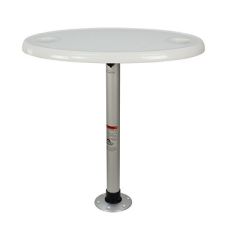 Springfield ThreadLock Electrified Oval Table Package WLed Lights Usb Ports-small image