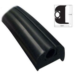 Taco Flex Vinyl Rub Rail Kit Black WBlack Insert 50 114-small image