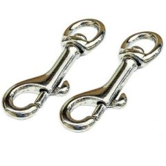 Tigress Nickel Plated Brass Snaps Pair-small image