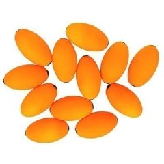 Tigress Oval Kite Floats Orange 12Pack-small image