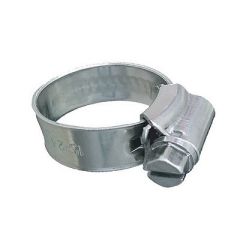 Trident Marine 316 Ss NonPerforated Worm Gear Hose Clamp 38 Band 1116 Ndash 112 Clamping Range 10Pack Sae Size 16-small image
