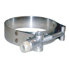 Trident Marine 316 SS T-Bolt Clamp - 3/4" Band - 3.28"-3.59" Range-small image