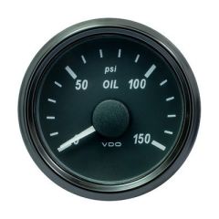 Vdo Singleviu 52mm 2116 Oil Pressure Gauge 150 Psi-small image