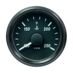 Vdo Singleviu 52mm 2116 Water Temperature Gauge 250 Degreef 45030 Ohm-small image