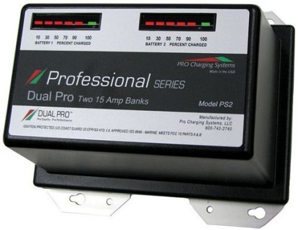 Dual Pro Professional Series Battery Charger - 30a - 2-15a-Banks