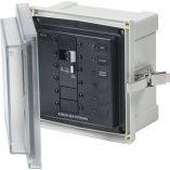 Blue Sea 3121 Sms Panel Enclosure WElci 16a 3 Blanks 230v Ac-small image