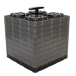 Camco Fasten Leveling Blocks Xl WTHandle 2x2 Grey 10Pack-small image