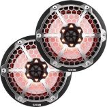 Ds18 New Edition Hydro 8 2Way Marine Speakers WRgb Led Lighting 375w Black-small image