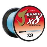 Daiwa JBraid X8 Grand Braided Line 10 Lbs 300 Yds Island Blue-small image