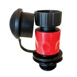 FlushM Mercury Motors Flush Quick Release Port W90 Degree Elbow Black-small image