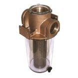 Groco Arg1250 Series 114 Raw Water Strainer WStainless Steel Basket-small image