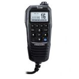 Icom Hm195 Commandmic Iv With White Blacklit Lcd Black-small image