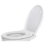 Jabsco Regular Toilet Seat WSoft Close Lid-small image