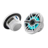 Jl Audio M6 Series 65 Marine Coaxial Speakers WGloss White Sport Grille Transflective Led Lighting M6650xSGwgwI-small image