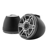 Jl Audio M6 Vex Series 65 Enclosed Coaxial Speakers WTitanium Sports Grilles M6650vexMbSGmti-small image