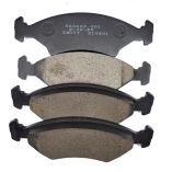 Load Rite Brake Pads 10 12 Disc Full Axle 2 Sets Inner Outer-small image