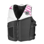 Mustang Rev Young Adult Foam Vest Gray, White Pink-small image